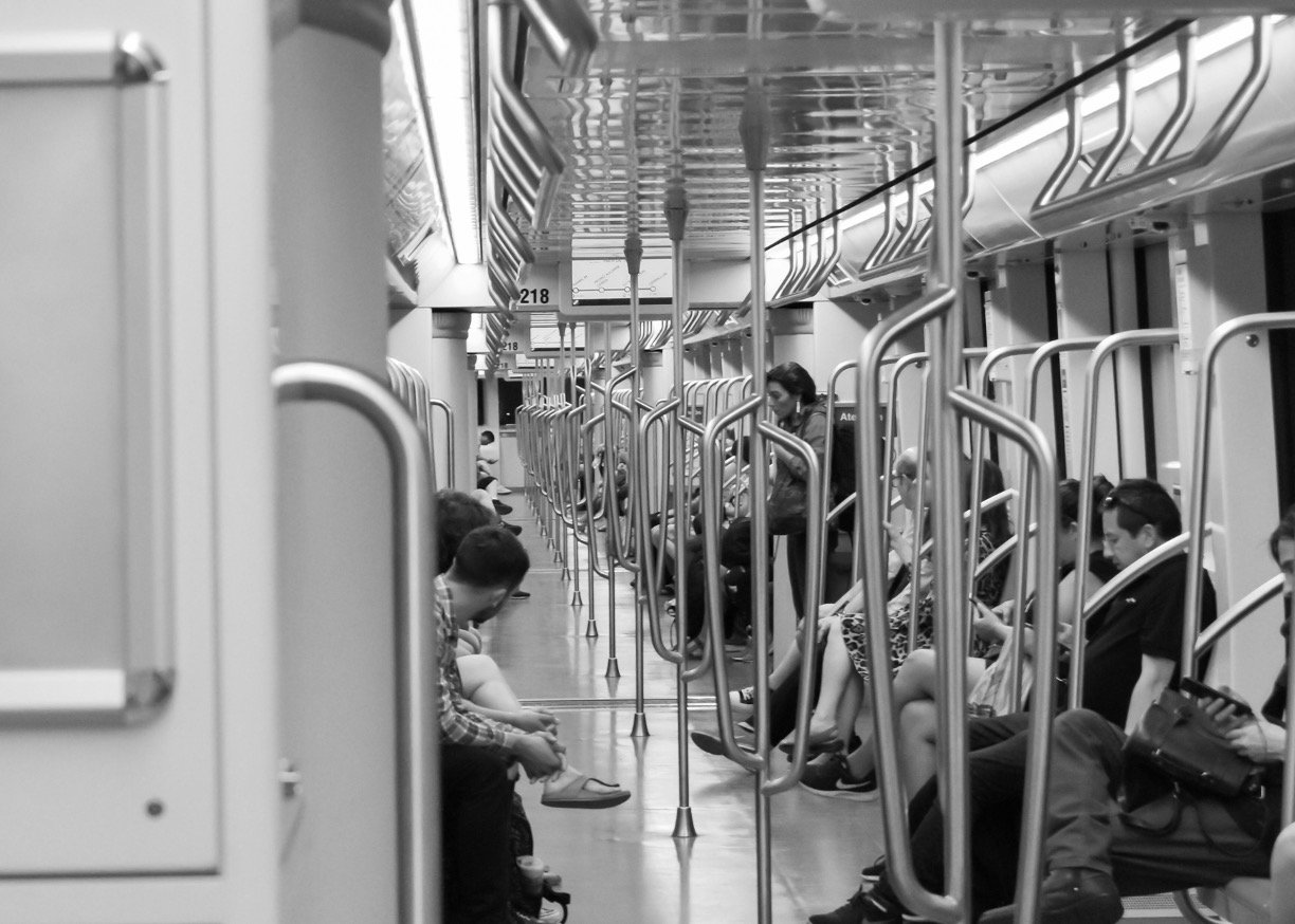 Imagen metro bn